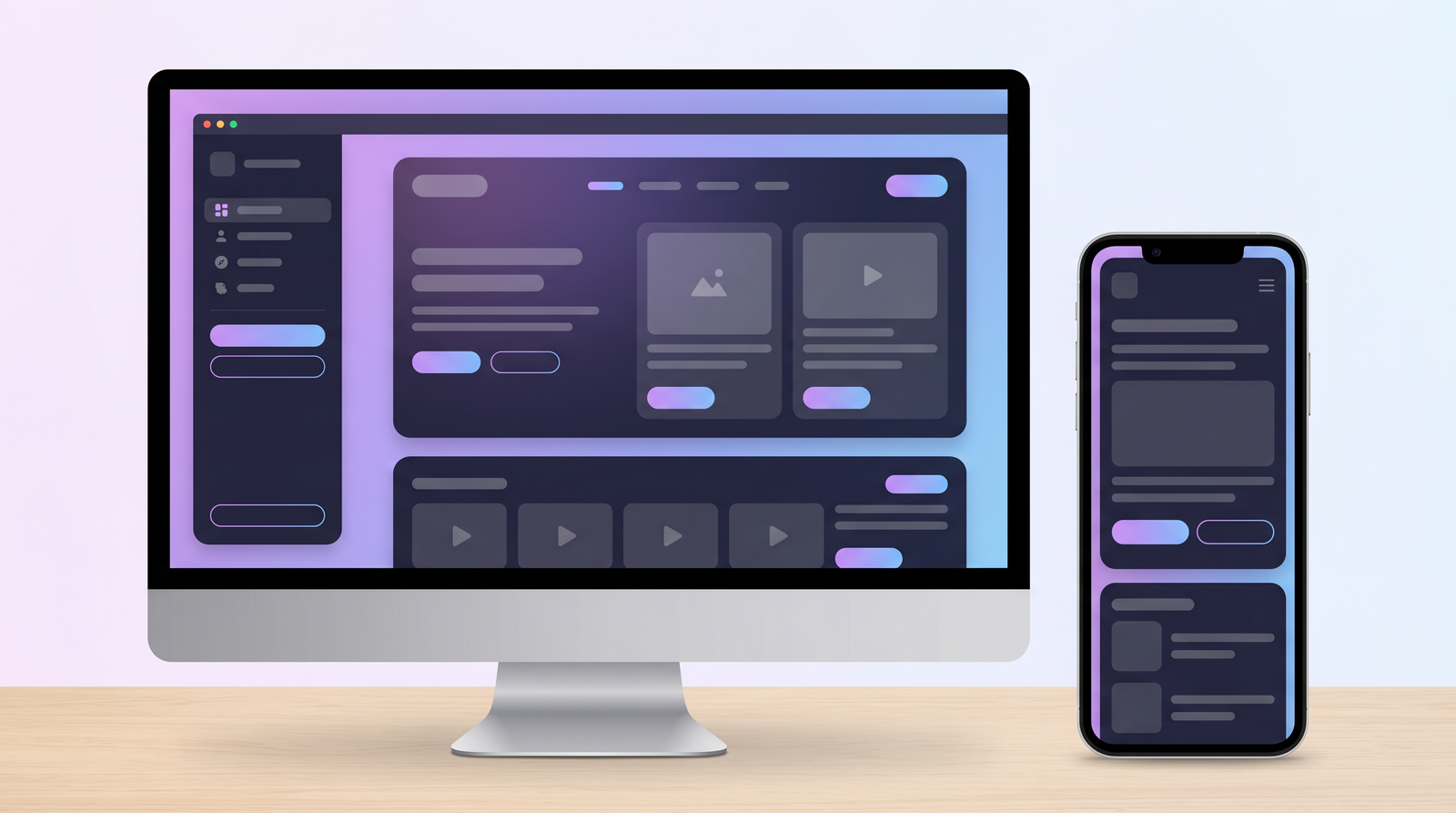 Kits AI across devices